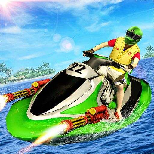 Water Jetski Power Boat Racing 3D