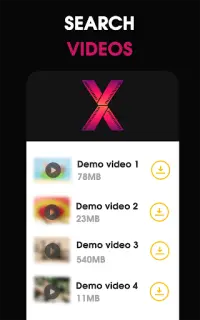 App para baixar videos do  -  downloader apk