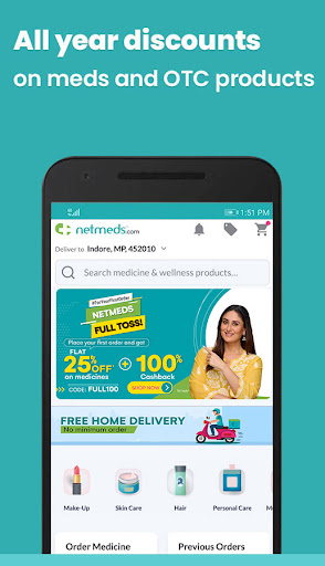 Netmeds - India Ki Pharmacy screenshot 1