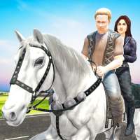 Offroad Horse Taxi Driver Sim on 9Apps