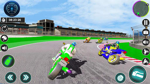 سباق الدراجات لعبة دراجة نارية 3 تصوير الشاشة