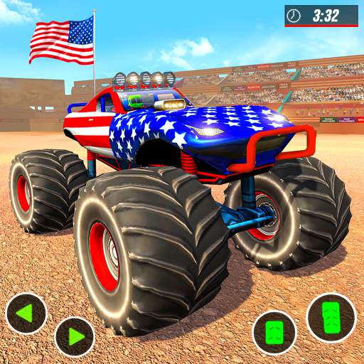 American Monster Truck Derby Destruction Sim 2021