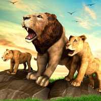 The Lion Simulator - لعبة محاكاة عائلة الحيوان on 9Apps