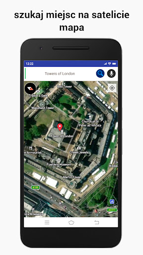GPS satelita mapy: żywo Ziemia screenshot 1