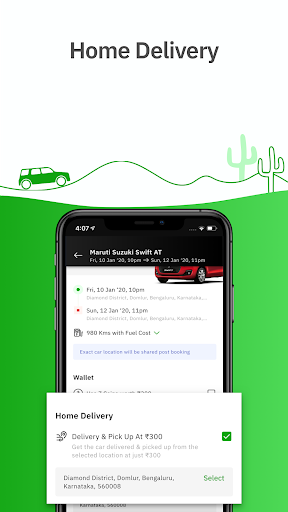 Zoomcar - Sanitized Self-drive car rental service screenshot 3