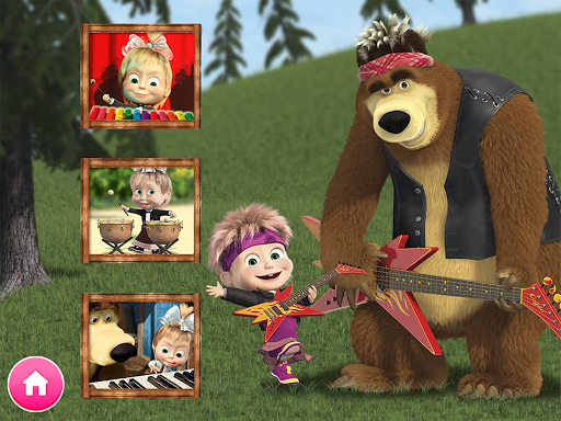Masha dan Beruang. Game Edukasi. screenshot 2