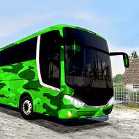 Army Bus Simulator Sim army bus driving games 2021