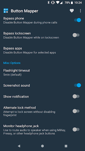 Button Mapper: Remap your keys 7 تصوير الشاشة