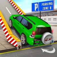 Modern Prado Car Drive Car Parking: Taxi Car Games