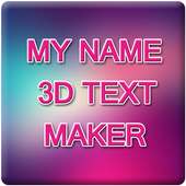 My Name 3D Text on 9Apps