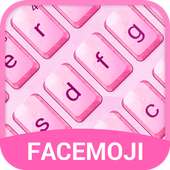 Crystal Pink Emoji Keyboard Theme for Hangouts on 9Apps