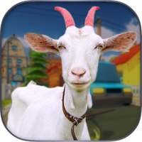 NY City Crazy Angry Goat Simulator-Animal selvagem