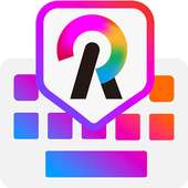 Rainbowkey Keyboard - Emoji Lucu,Stiker,Tema,Gif