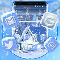 Ice Snow Launcher Theme on 9Apps