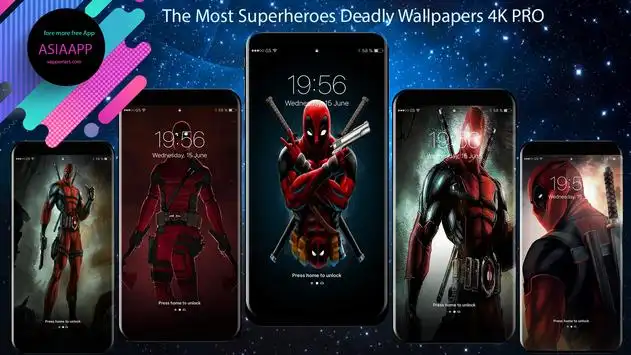 Descarga de la aplicación Superhéroes Deadpool 4K Fondos Pantalla HD 2023 -  Gratis - 9Apps