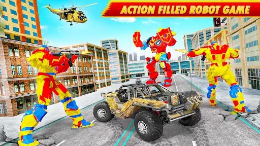 Flying Wild Tiger Robot Game para Android - Download