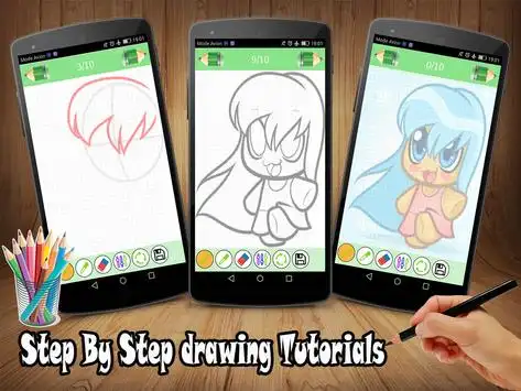 Learn How to Draw Kawaii Anime APK Download 2023 - Free - 9Apps