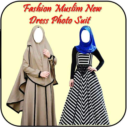 Fashion Muslim New Dress Photo Suit