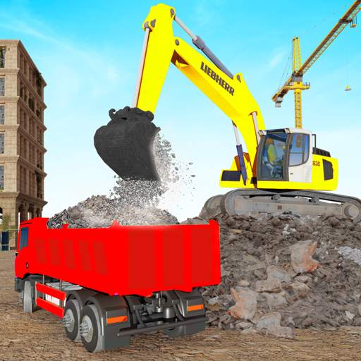 Heavy Excavator Demolish Games