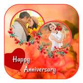 Anniversary Dual Photo Frames on 9Apps