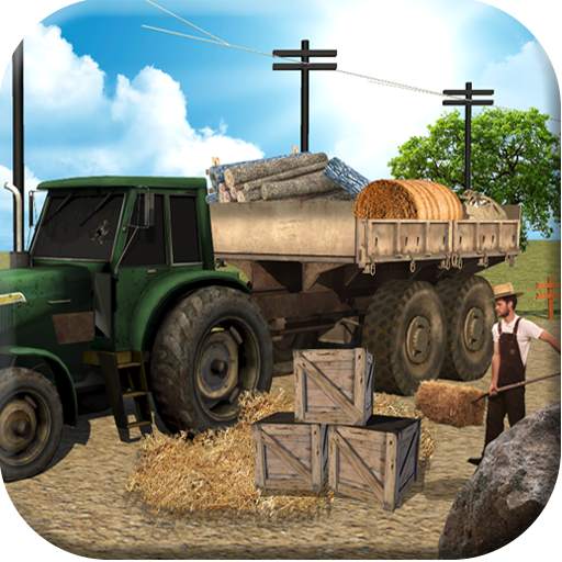 Farm Tractor Driving: Tractor Games, Cargo Tractor