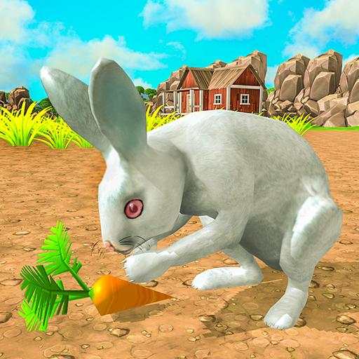 Wild Pet Rabbit Animal Sims -Forest Predator Craft