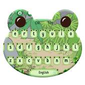 Cute Travel Frog Keyboard Theme