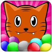 Cat Bubble Shooter Game