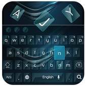 Navy Keyboard for Huawei P10 on 9Apps