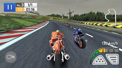 Course Réelle de Moto 3D screenshot 1