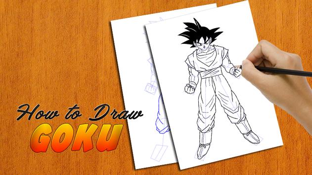 How to Draw Goku - Really Easy Drawing Tutorial | Goku drawing, Goku art  drawings, Drawings