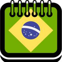 Calendário Com Feriados Brasil 2021 Grátis