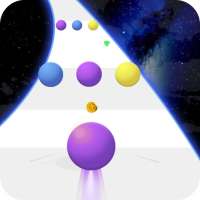 Color Rolling Ball - 3D Ball Race Game