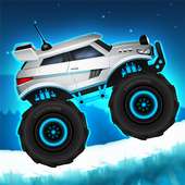 Monster-Truck Winter-Rennspiel