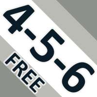 4-5-6 FREE: Word Game