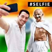 Selfie with Gandhi on 9Apps