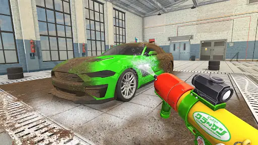 Power Wash Car Clean Simulator Mod Apk v5.2.0(No Ads Free Rewards) Download