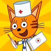 Üç Yavru Kedi: Doktor Oyunları! Küçük Oyunlar Oyna