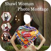 Shawl Woman Photo Montage