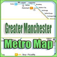 Greater Manchester Metro Map