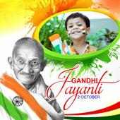 Gandhi Jayanti Photo Frame on 9Apps