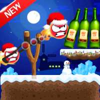 Knock Down Bottle Shooting 2 :Christmas games 2021