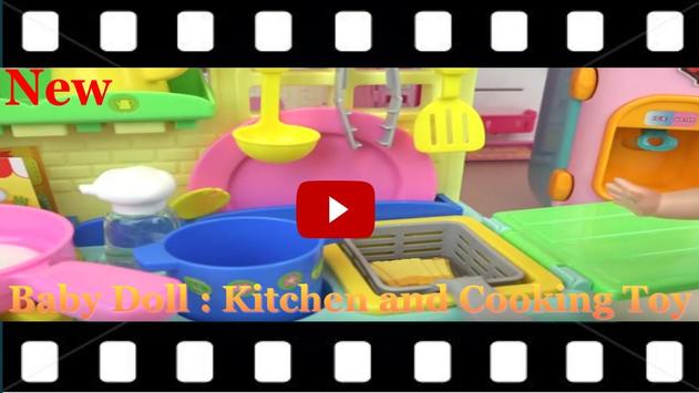 Baby doll hot sale kitchen cooking