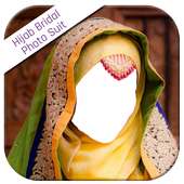 Hijab Bridal Photo Suit on 9Apps