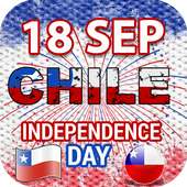 18 September- Chile Photo frame - Independence Day on 9Apps