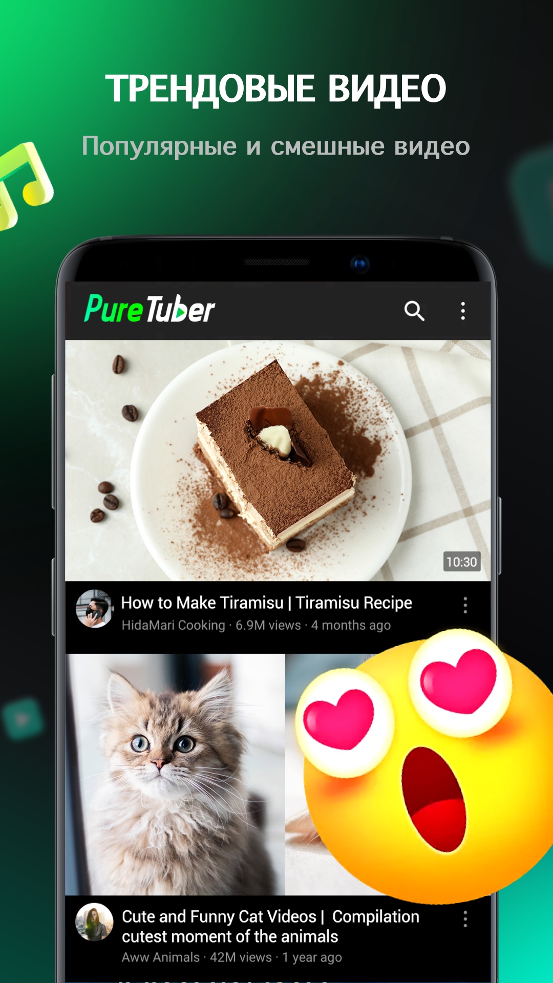 Pure Tuber - Блокировка рекламы видео, бесплатный Premium скриншот 6