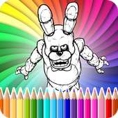 Coloring Book Five Nights on 9Apps