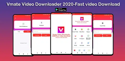 Vmate Video Downloader 2020 APK Download 2023 - Free - 9Apps