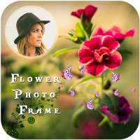 Rose Flower GIF Photo Frame Editor