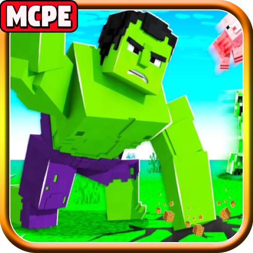 Hulk Super Heroes Mod MC Pocket Edition